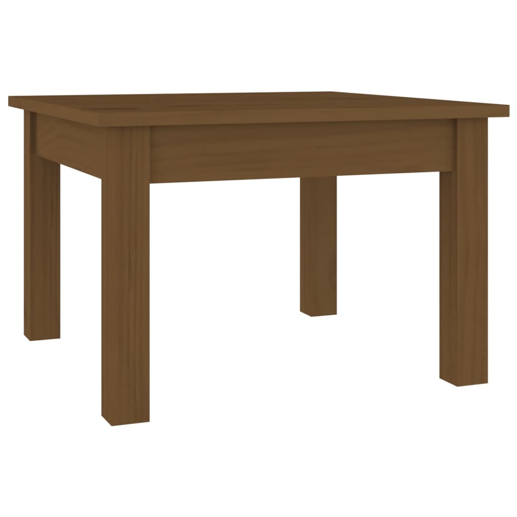 Table basse 35x35x30 cm en bois de pin massif