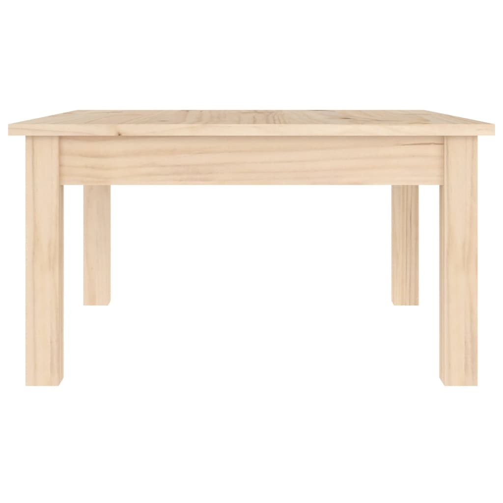 Table basse 80x50x40 cm en bois de pin massif