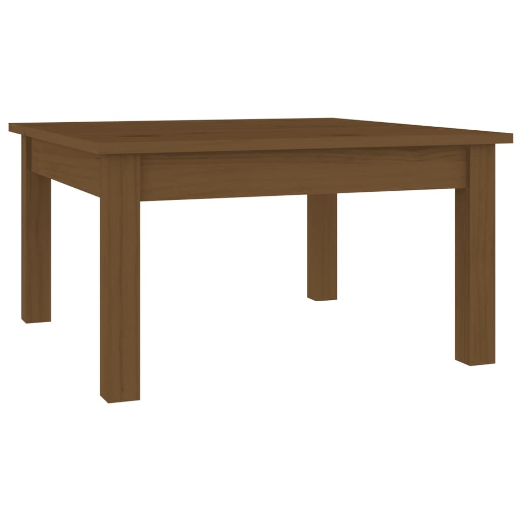 Table basse 35x35x30 cm en bois de pin massif