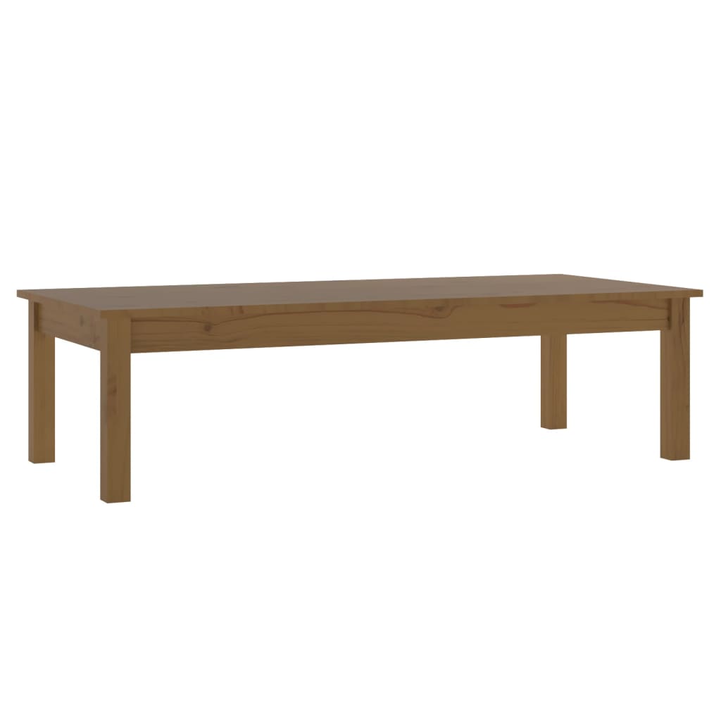 Table basse 35x35x30 cm en bois de pin massif