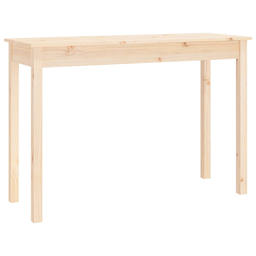 Table murale 110x40x75 cm en bois de pin massif