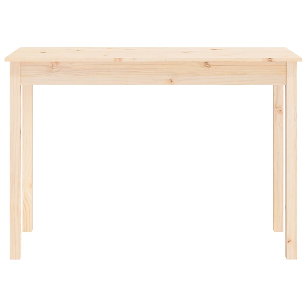 Table murale 110x40x75 cm en bois de pin massif