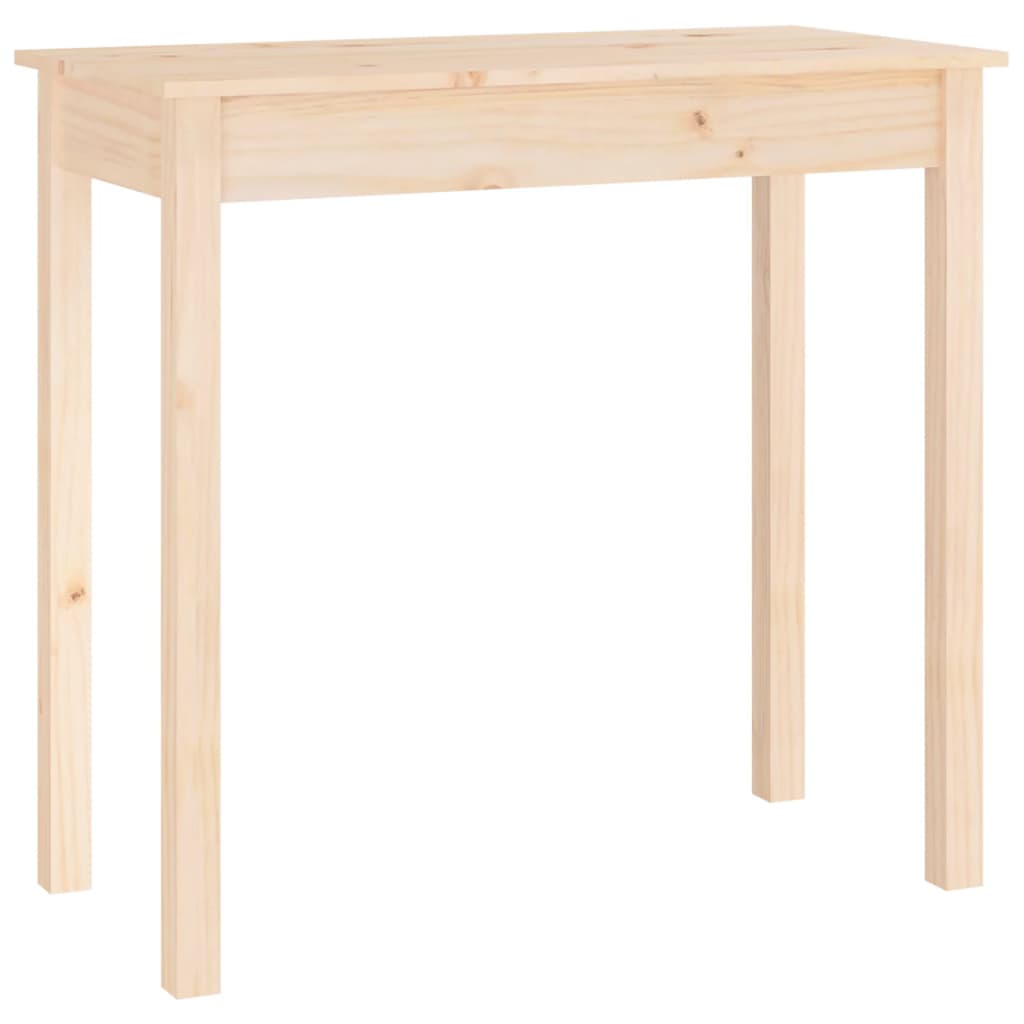 Table murale 110x40x75 cm en bois de pin massif