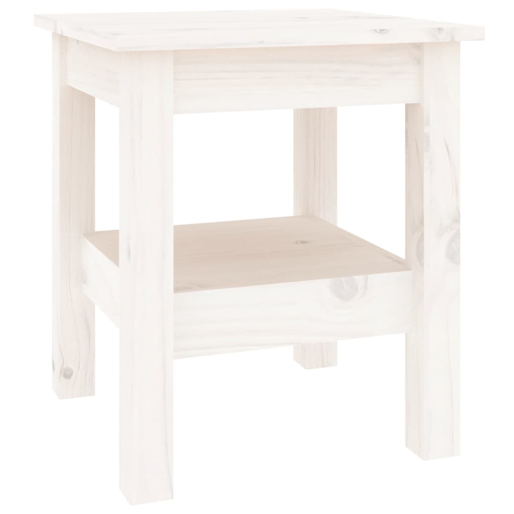 Table basse 35x35x40 cm en bois de pin massif