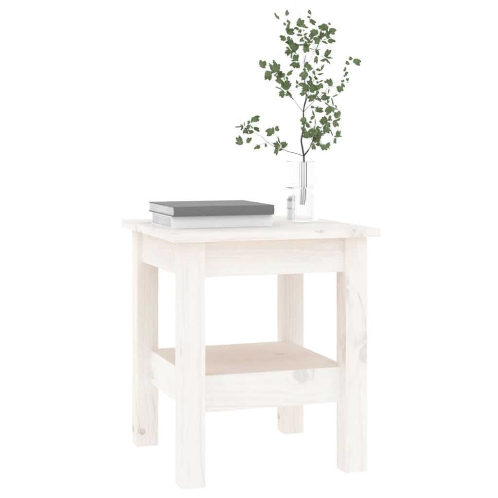 Table basse 35x35x40 cm en bois de pin massif