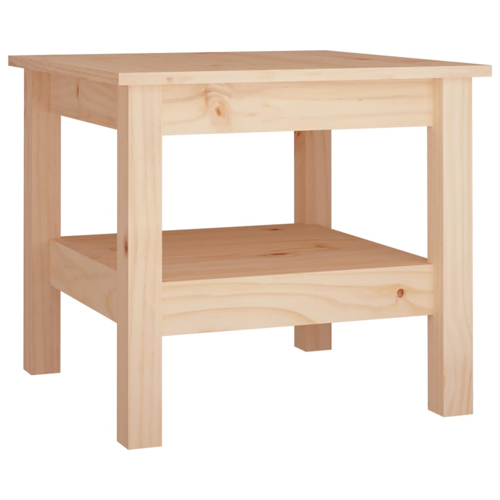 Table basse 35x35x40 cm en bois de pin massif