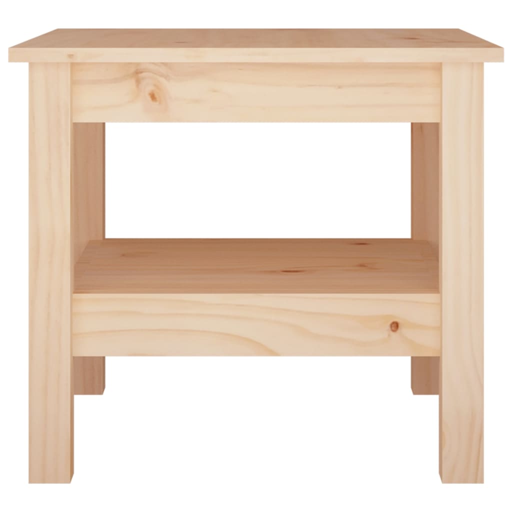 Table basse 35x35x40 cm en bois de pin massif