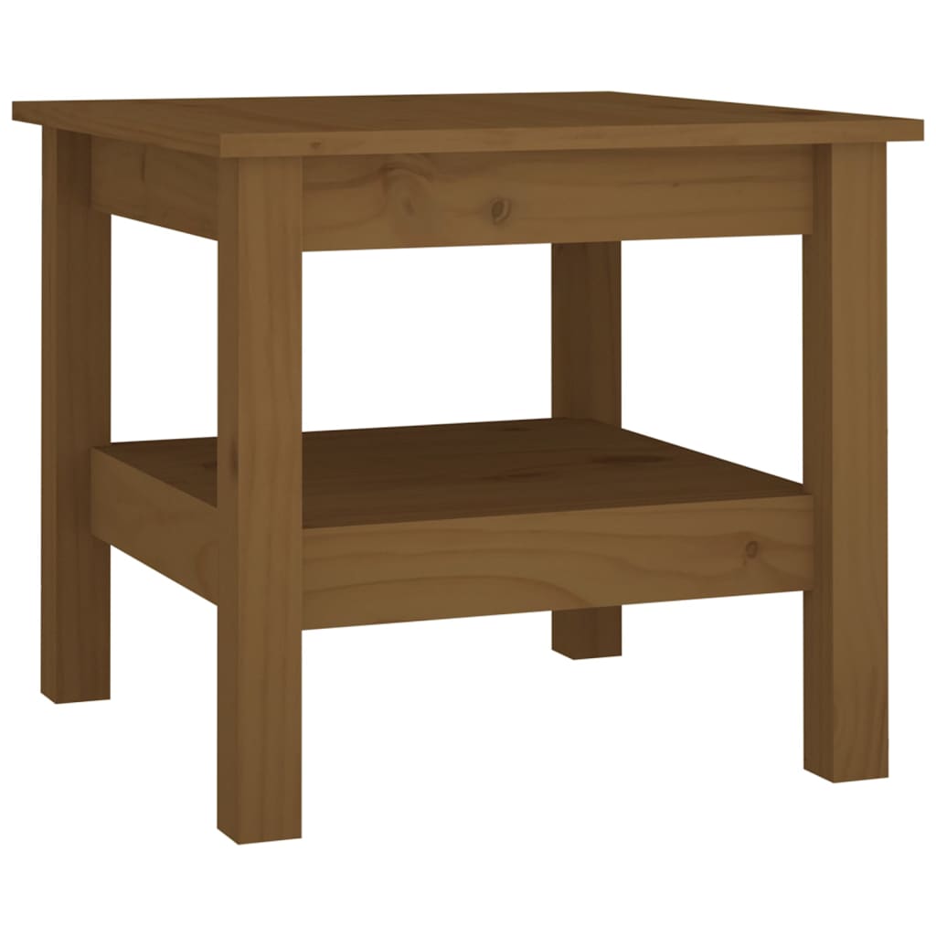 Table basse 35x35x40 cm en bois de pin massif