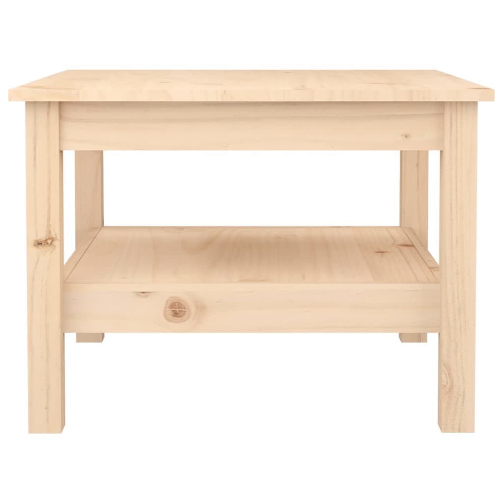 Table basse 35x35x40 cm en bois de pin massif