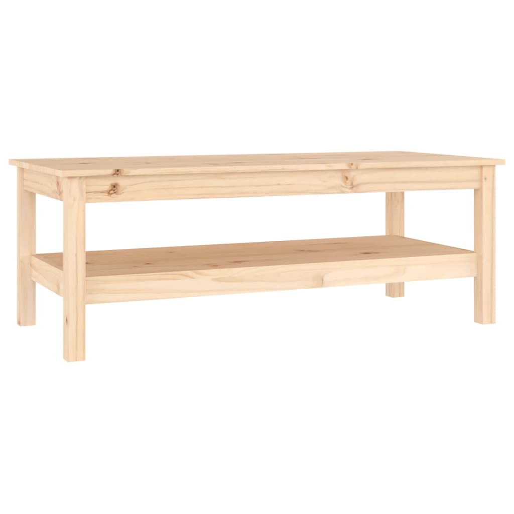 Table basse 35x35x40 cm en bois de pin massif