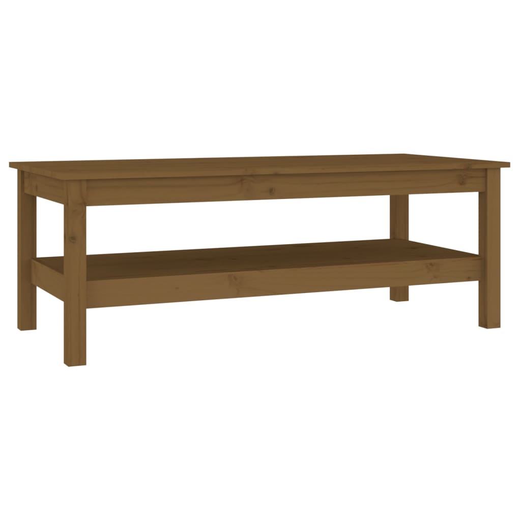 Table basse 35x35x40 cm en bois de pin massif