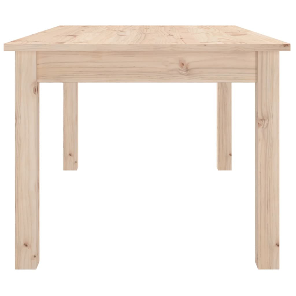 Table basse 80x50x40 cm en bois de pin massif