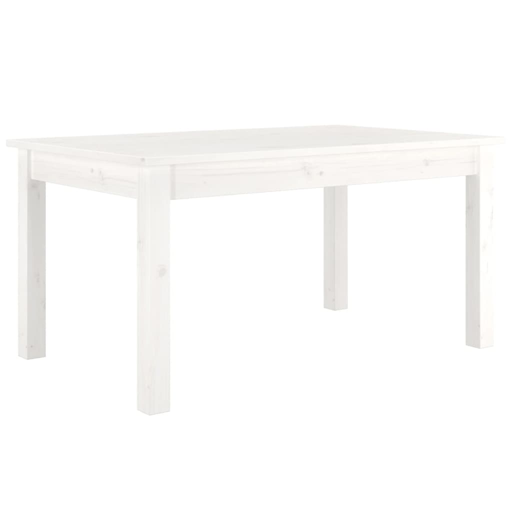 Table basse 80x50x40 cm en bois de pin massif