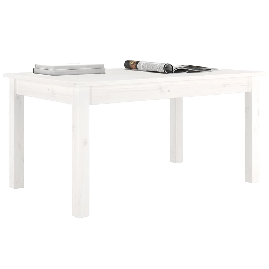 Table basse 35x35x30 cm en bois de pin massif