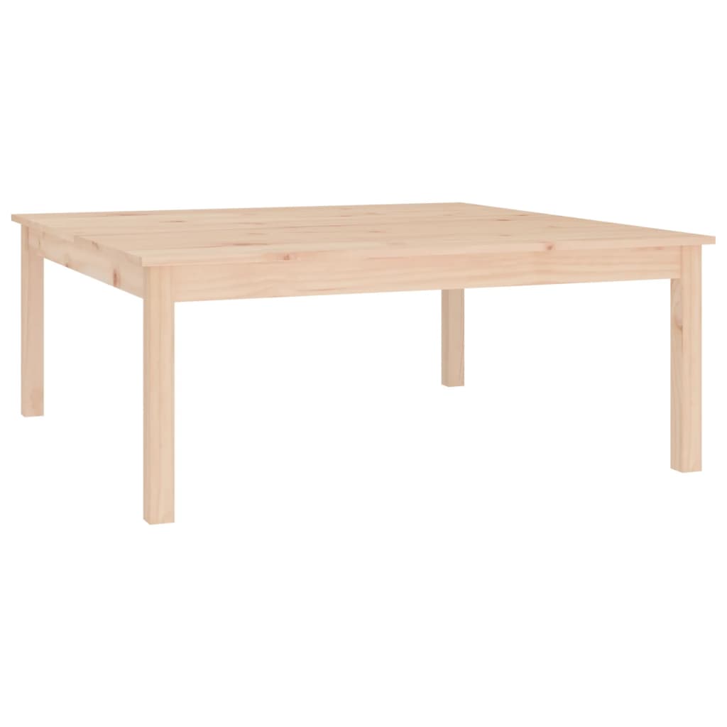 Table basse 80x50x40 cm en bois de pin massif