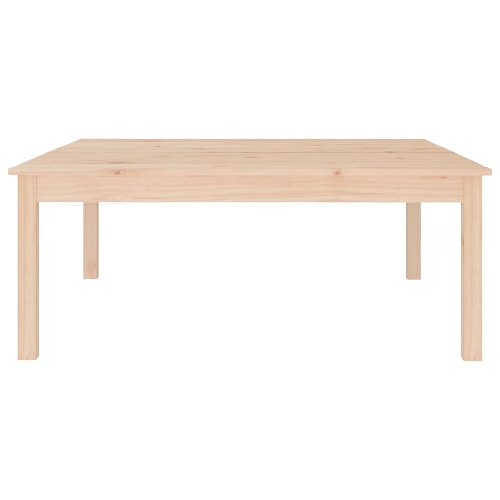 Table basse 80x50x40 cm en bois de pin massif