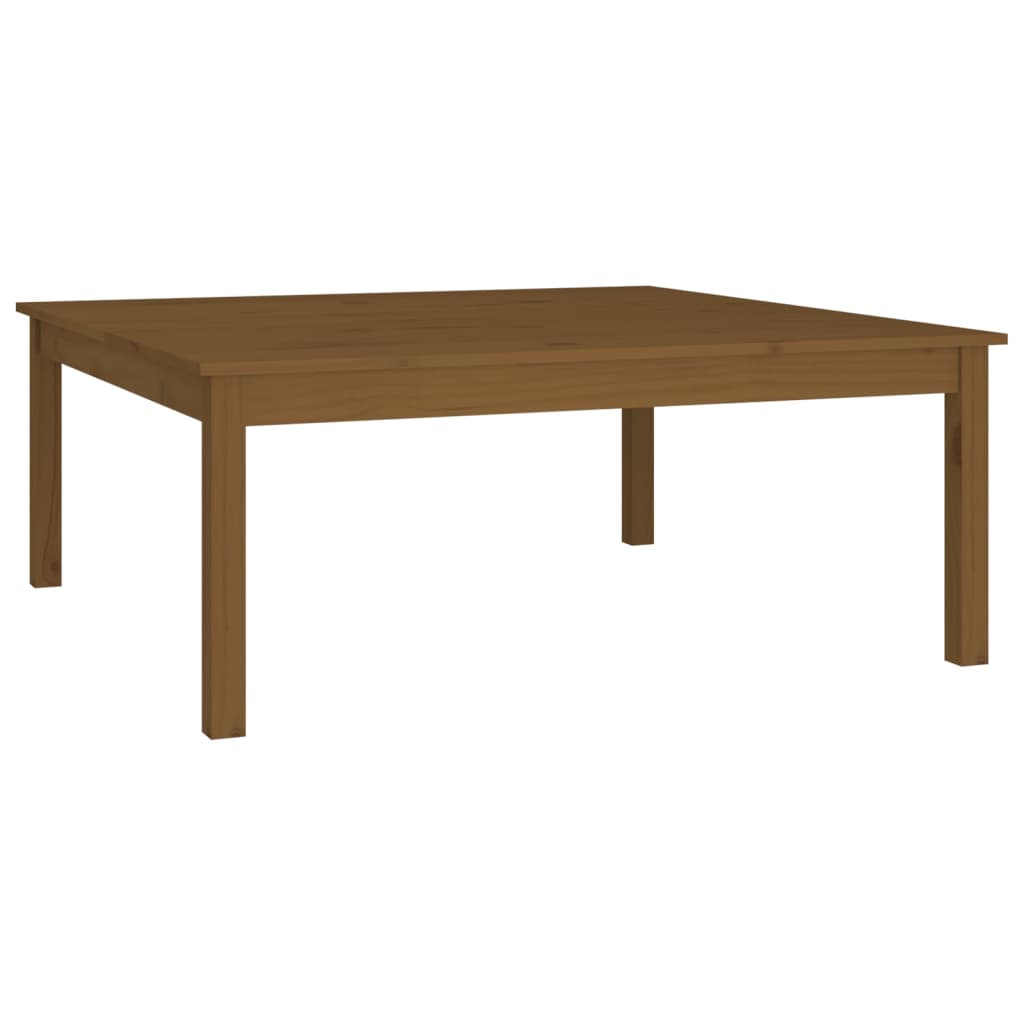 Table basse 80x50x40 cm en bois de pin massif