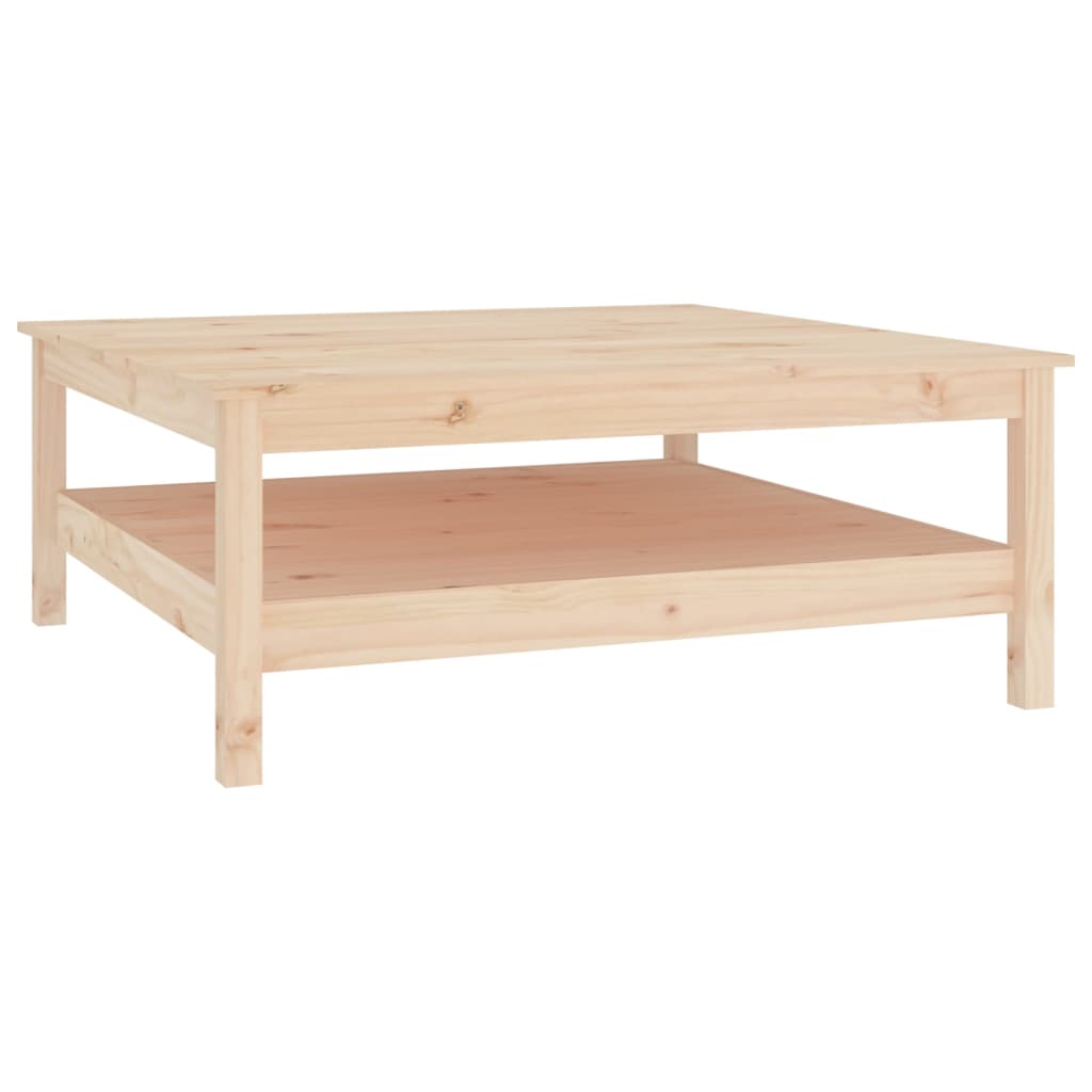 Table basse 35x35x40 cm en bois de pin massif