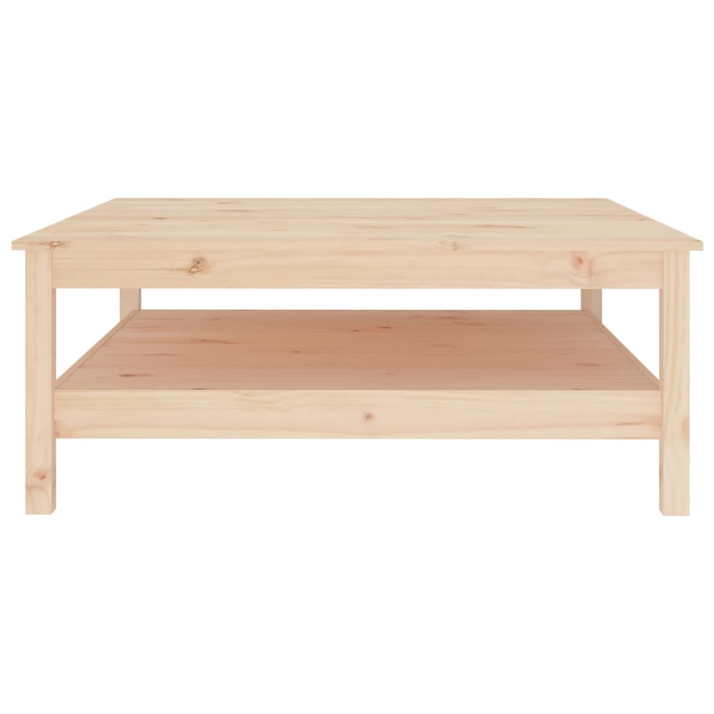 Table basse 35x35x40 cm en bois de pin massif