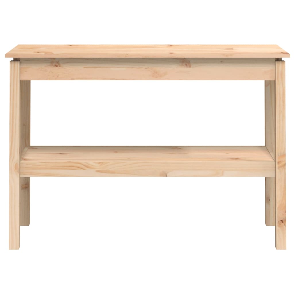 Table murale 110x40x75 cm en bois de pin massif