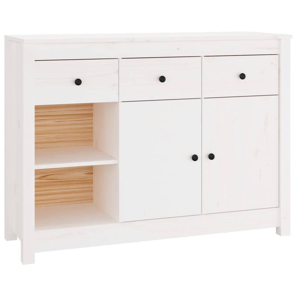 Dressoir 100x35x74 cm massief grenenhout