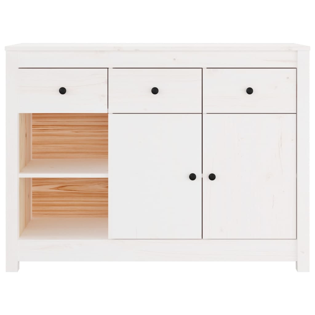 Dressoir 100x35x74 cm massief grenenhout