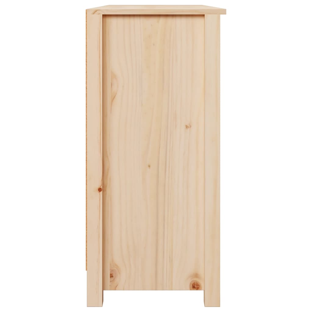 Dressoir 100x35x74 cm massief grenenhout