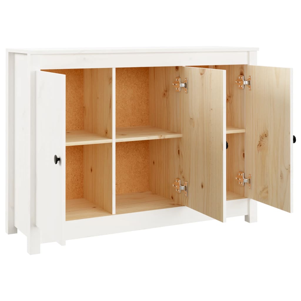 Dressoir 100x35x74 cm massief grenenhout