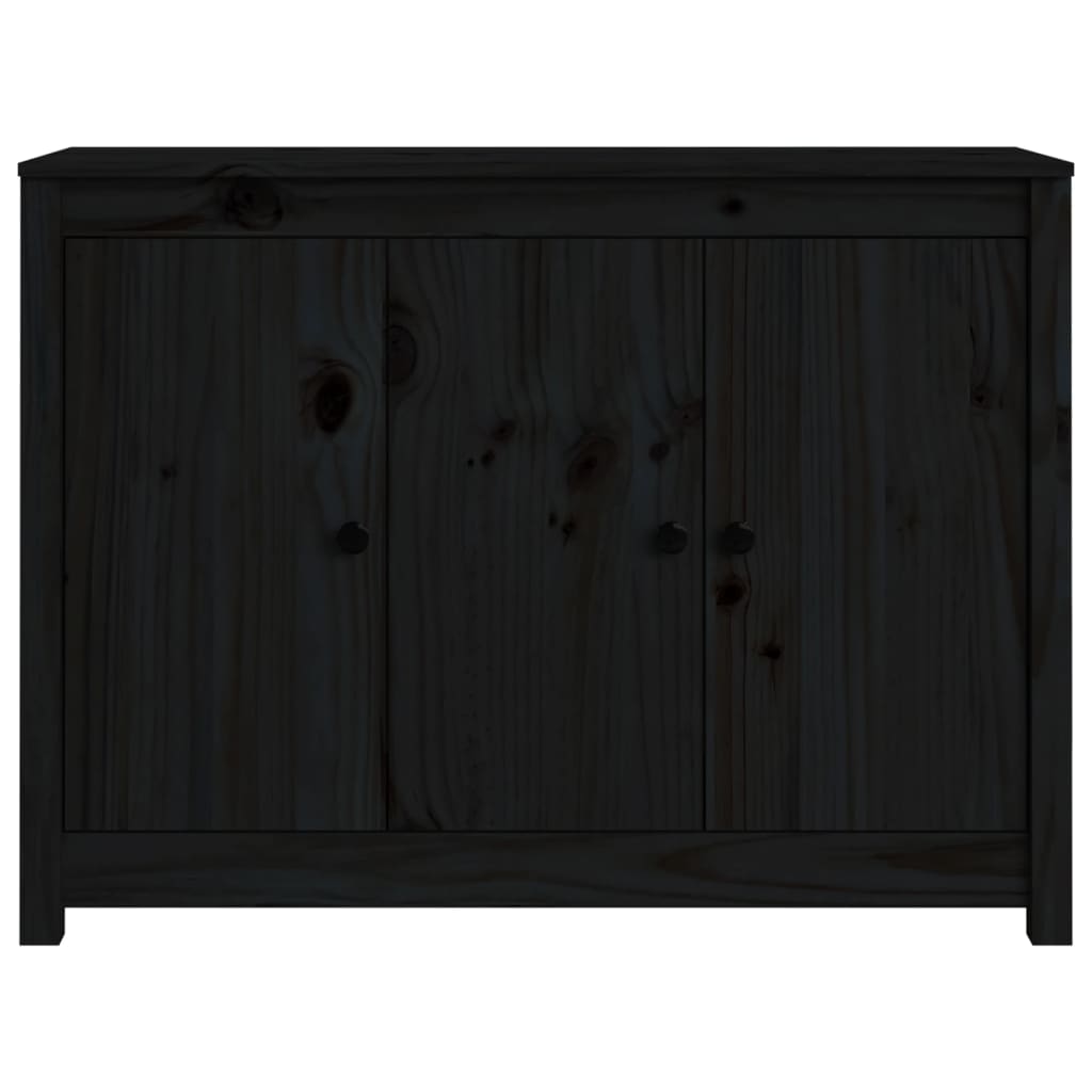 Buffet 100x35x74 cm en bois de pin massif