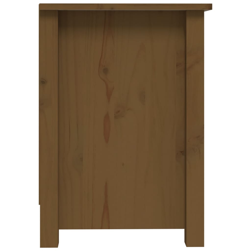 Meuble TV 103x36,5x52 cm en bois de pin massif