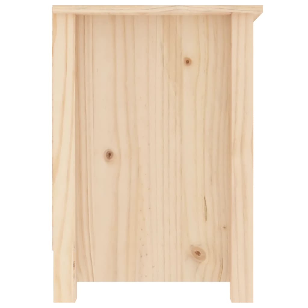 Meuble TV 103x36,5x52 cm en bois de pin massif