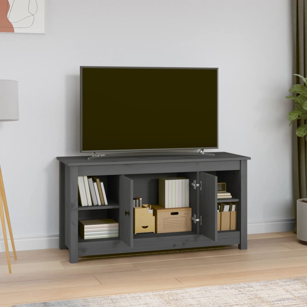 Tv-meubel 103x36,5x52 cm massief grenenhout