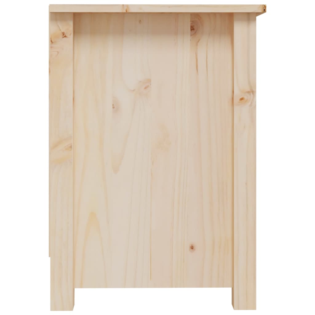 Meuble TV 70x36,5x52 cm en bois de pin massif