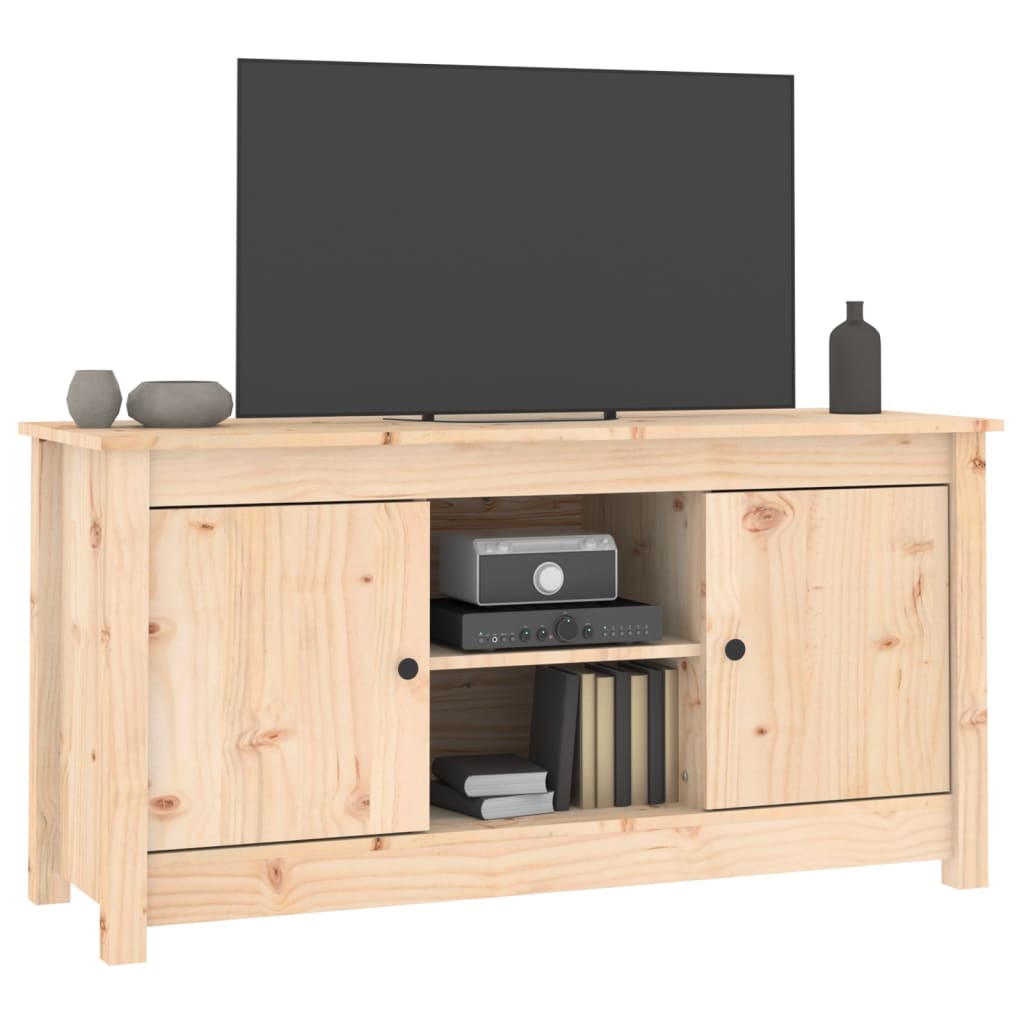 Tv-meubel 103x36,5x52 cm massief grenenhout