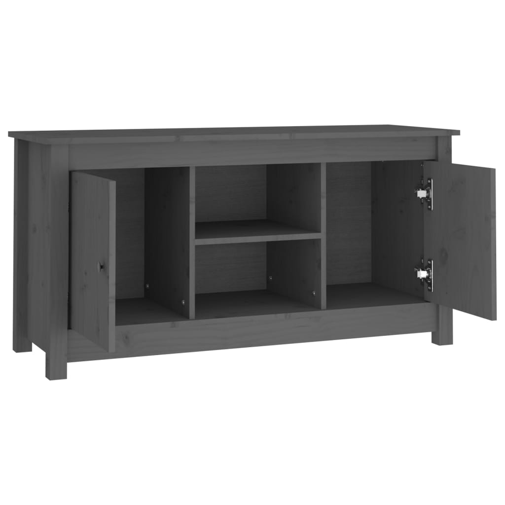 Tv-meubel 103x36,5x52 cm massief grenenhout