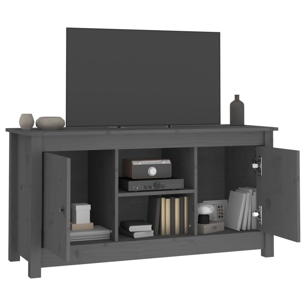 Tv-meubel 103x36,5x52 cm massief grenenhout