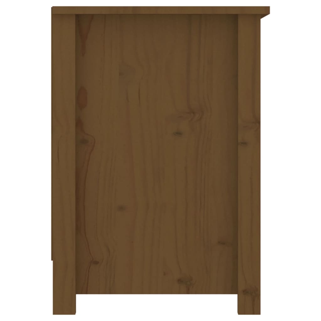 Meuble TV 103x36,5x52 cm en bois de pin massif