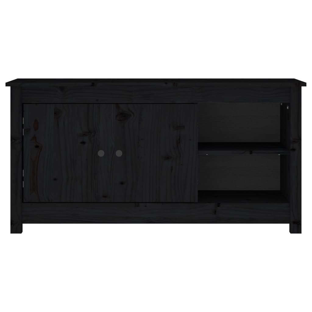 Meuble TV 103x36,5x52 cm en bois de pin massif