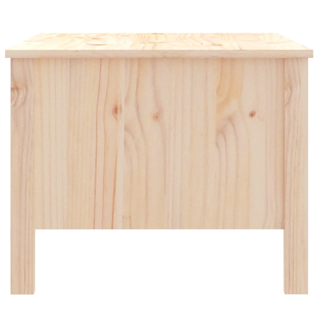 Table basse 100x50x40 cm en bois de pin massif