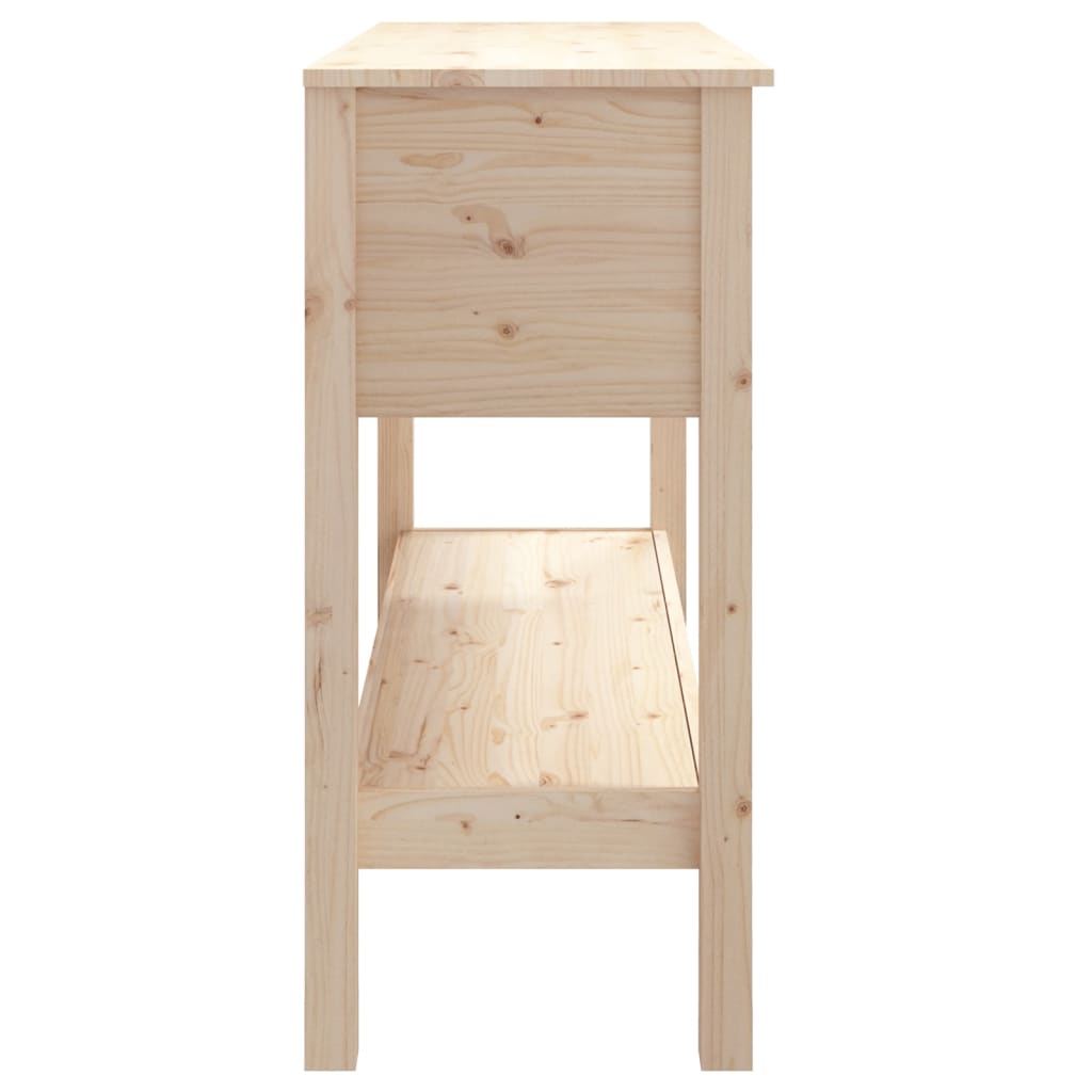 Table console 75x35x75 cm en bois de pin massif