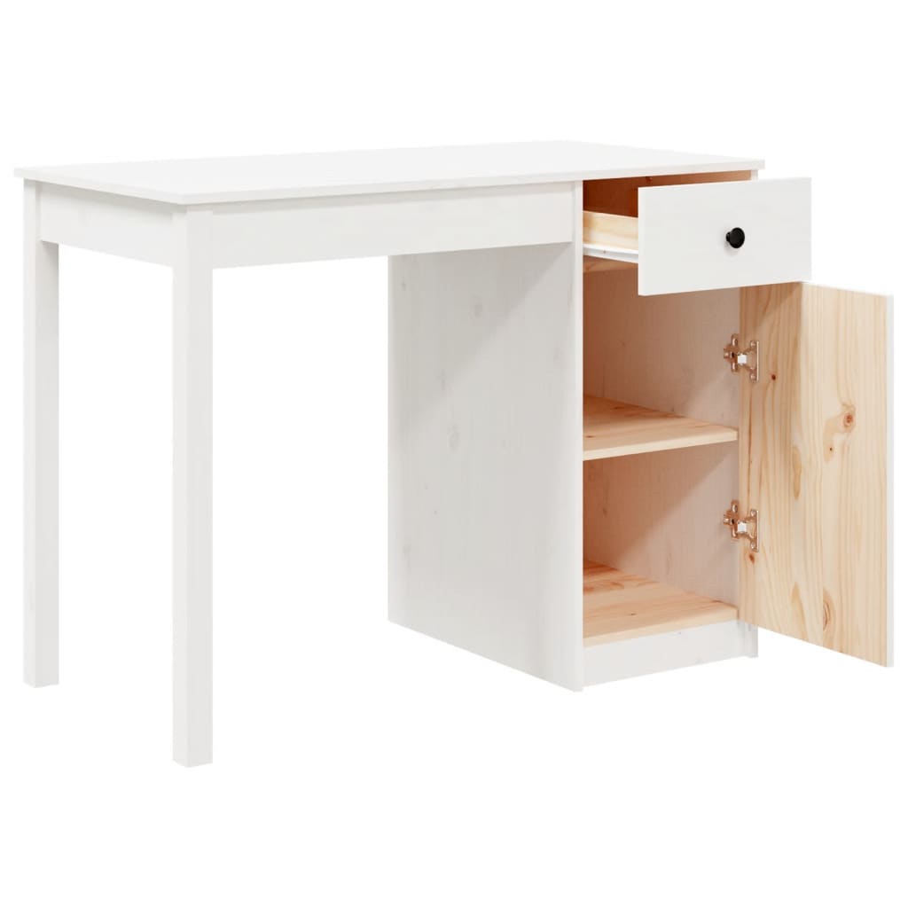 Bureau 100x50x75 cm massief grenenhout