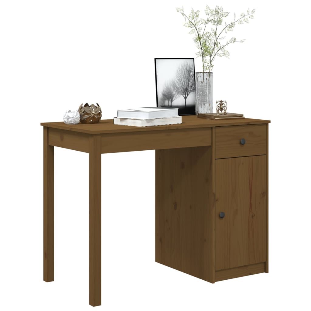 Bureau 100x50x75 cm massief grenenhout