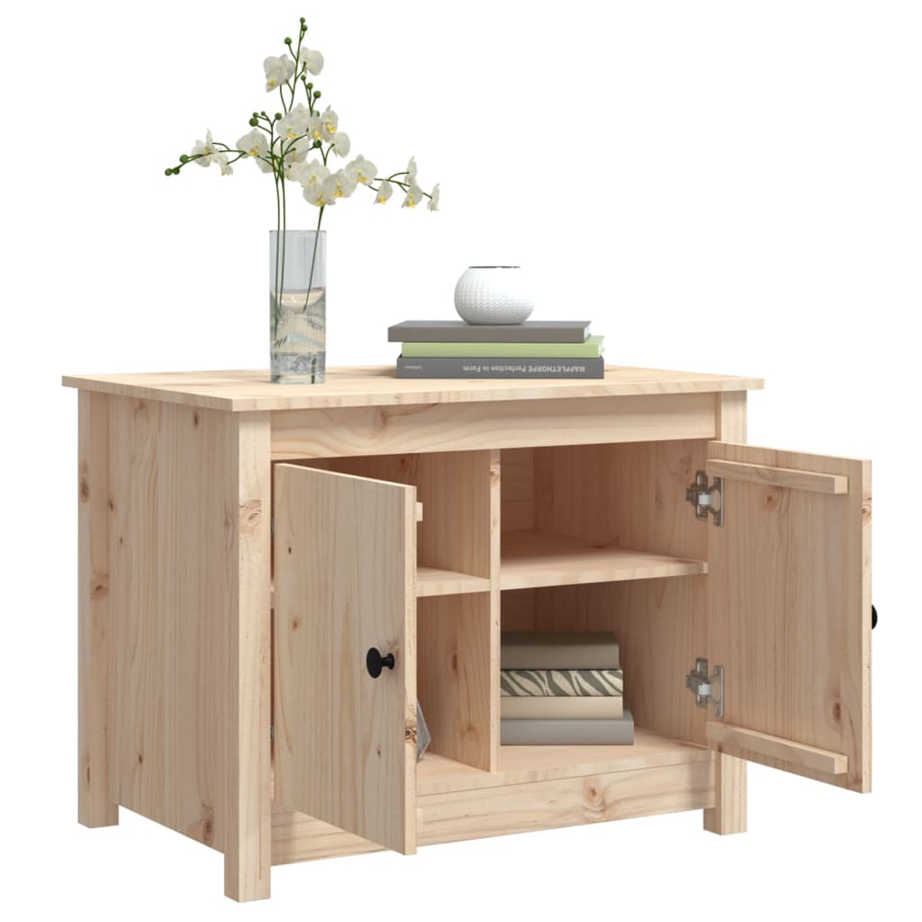 Table basse 71x49x55 cm en bois de pin massif