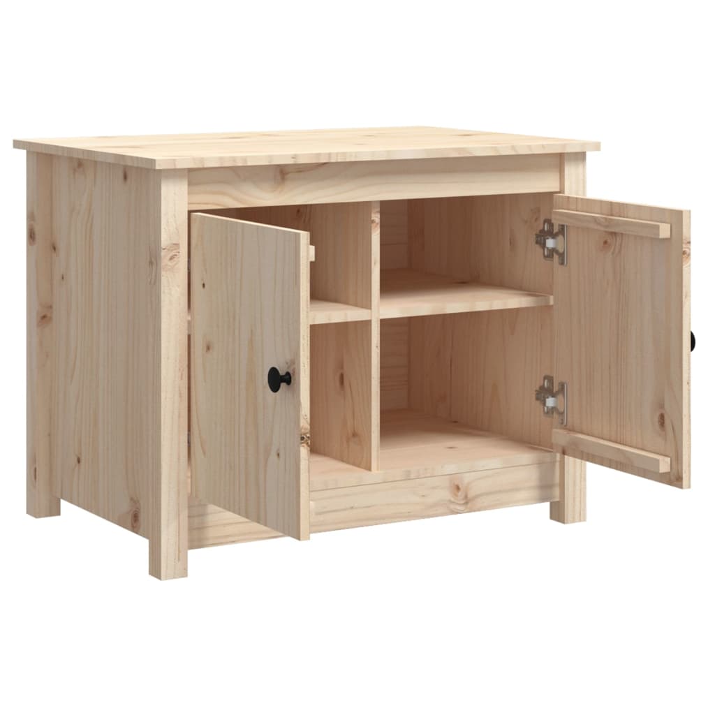 Table basse 71x49x55 cm en bois de pin massif