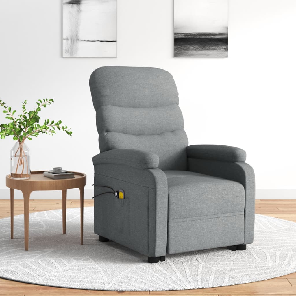 Fauteuil de massage debout en tissu