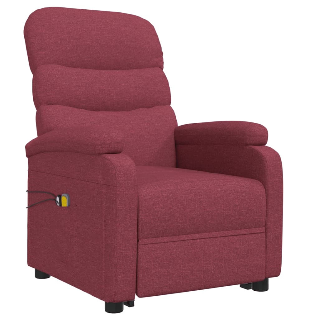 Fauteuil de massage debout, tissu couleur crème