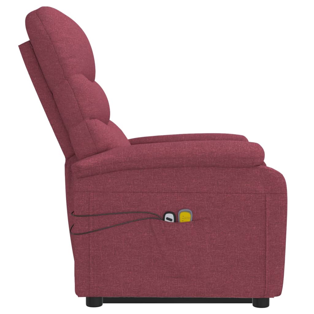 Fauteuil de massage debout, tissu couleur crème