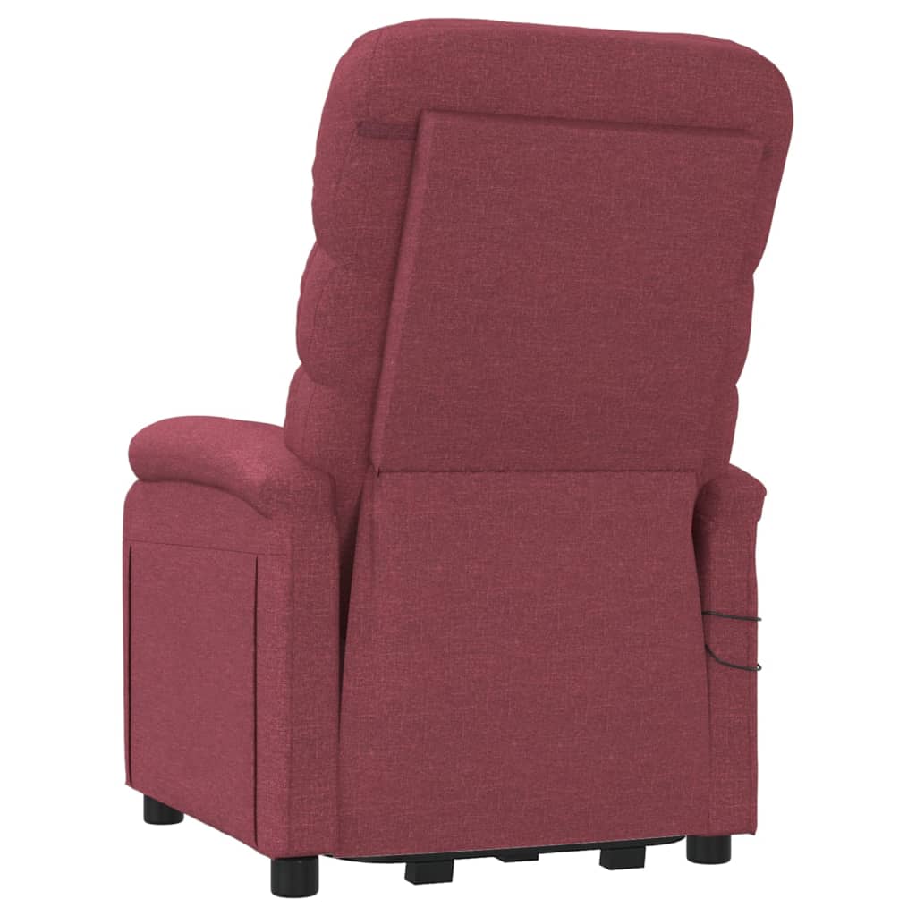 Fauteuil de massage debout, tissu couleur crème