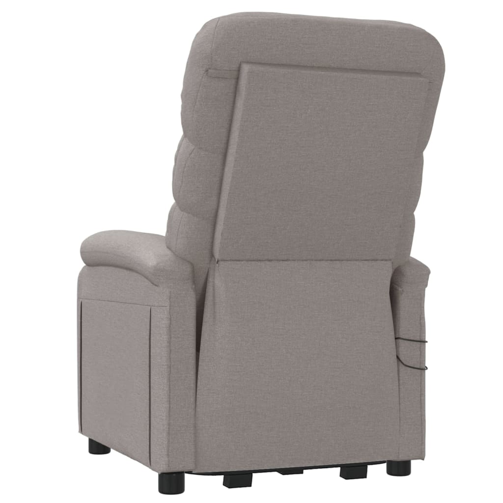 Fauteuil de massage debout, tissu couleur crème