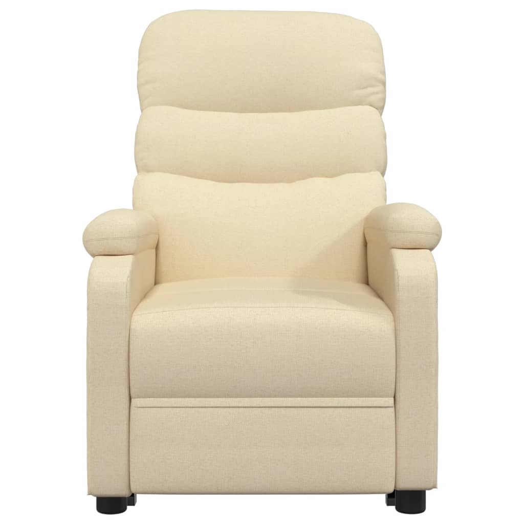 Fauteuil de massage debout, tissu couleur crème